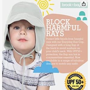 Baby UV protection sun hat